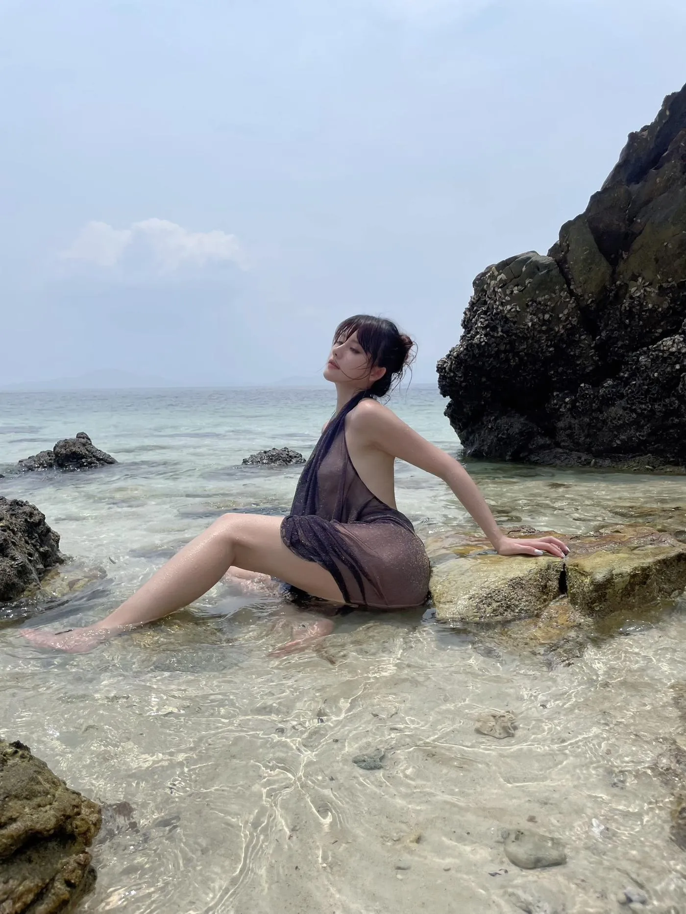 就是阿朱啊 – NO.07 5月微密圈 紫色纱裙美人鱼 [67P]插图7